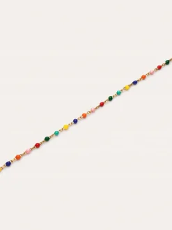 Pulsera Dots Colors Enamel Acero