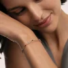 Pulsera Helia Colors Acero Baño Oro