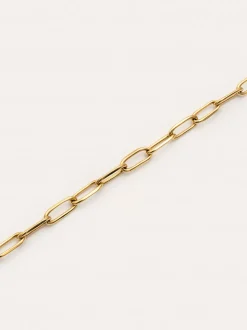 Pulsera Link Acero Baño Oro