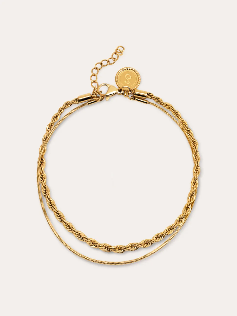Pulsera Nautic Acero Baño Oro