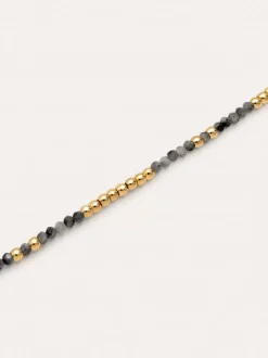 Pulsera Noche Acero Baño Oro