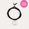 Pulsera Personalizada Huella Plata