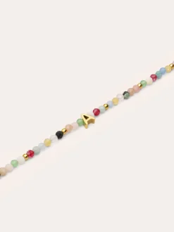 Pulsera Personalizada Letter Altea Color Acero Baño Oro
