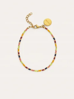 Pulsera Áura Colors Acero Baño Oro