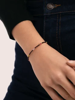 Pulsera Winter Glam Acero Baño Oro