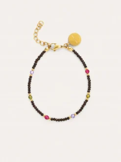 Pulsera Winter Glam Acero Baño Oro